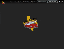 Tablet Screenshot of chipcontrolautoglass.com